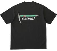 Gramicci - Organic cotton T-shirt - Ice Axe Tee Vintage Black for Men - Size S Black S