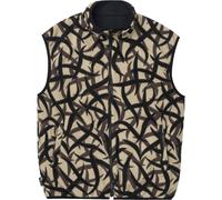 Gramicci - Reversible fleece jacket - Reversible Fleece Vest Tribal Terra for Men - Size M - Brown Brown
