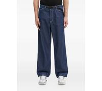 Gramicci Sutter contrast-stitch denim trousers - Blue XXL