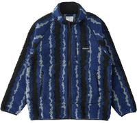 Gramicci - Warm and comfortable sherpa fleeces - Ripple Sherpa Jacket Navy Ripple for Men - Size L Navy L