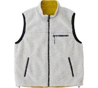 Gramicci - Warm, reversible sleeveless fleece - Reversible Sherpa Vest Natural Chartreuse for Men in Nylon - Size M - Beige Beige M