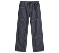 Gramicci Women's Japanese Chambray Double Knee Pant Navy