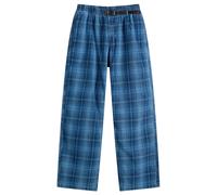 Gramicci Women's O.G Denim Plaid Pant Indigo Checkered Plaid