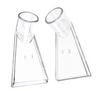 Gramigg 2 PCS Scrub Head Extraction Nozzles Portable Upholstery Nozzles Attachments For Vacuum Washing Cleaner