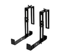 Gramigg 2Pcs Adjustable Planter Box Brackets for Window Boxes Hanging Flower Box Holders Wall Mount Holder for Window Carbon Steel