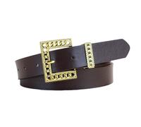 Gramigg All Matching PU Leather Waist Belt Fashion Skinny Waistband Dress Elegant Women Men Pants Simple Waist Decors Pin Buckle Belt For Women Men