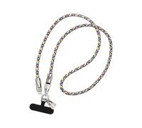 Gramigg Braided USB C Phone Lanyard Cable 60W Fast Charging Loss Resistant Design with 360 Rotating Snapping Hook for Secure Device Attachment Metal O Rings Phone Accessory