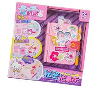 Gramigg Children Secret Diary Toy Notebook Craft Activity for Creative Expression and Motion Soothing Kid Birthday Gift Travel