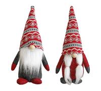 Gramigg Christmas Elves Ornaments Plushie Gnomes Figurines For Holiday Table Top And Window Decoration Holiday Dwarf Decorations