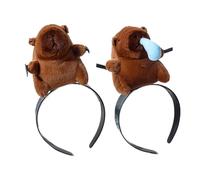 Gramigg Cool Bangs Clip Funny Capybaras Headband Cartoon Hair Headwear For Kids Stage School Play And Theatrical Shows