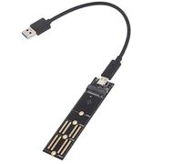 Gramigg Dual-Protocol M2 Solid-State Drive NVMe M2 SSD To USB3.1 Adapter 10G For External Hard Drive M/B+M SSD