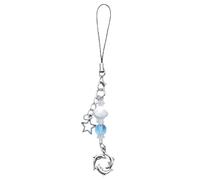 Gramigg Earphone Notes Star Guitar Hanging Pendant Sweet Cool Phone Strap Bag Decoration Hanging Lanyard for Girls Women Phone Keychain Strap for Keys Cartoon Charm Chain Bowknot