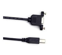 Gramigg Fast Transfer USB Printer Cable Extension Square Male To Female With Secure Ears For Stable Connection USB Type B Extension For Limited Space