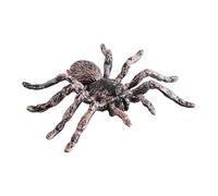 Gramigg Halloween Simulation Spiders Small Red/White Fake Toy Funny Joke Prank Realistic Props Big