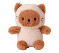 Gramigg Kitten Inspired Bear Doll Soft Plush Toy for Toddler Emotion Soothing Doll Birthday Gift Stuffed Animal
