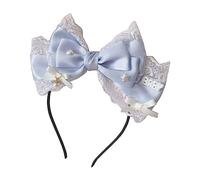 Gramigg Lovely LolitaStyle Bowknot Headband Anime Lace Headband Anime Maid Costume Headdress Female Girl Cosplay Headgear Props