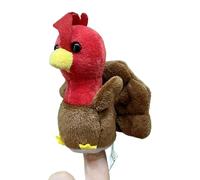 Gramigg Miniature Animal Finger Puppet Soft Plush Toy with Safe PP Cotton for Kids Interactive Play and Role Playing Ativity Toy Animal Finger Puppet