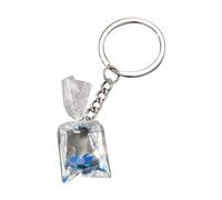 Gramigg Portable Coral Fish Keychain Fish Keychain Resin Water Bag Phone Charm Keyrings Accessory