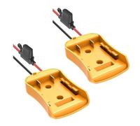 Gramigg Quick Connecting 18V Power Converters ABS Resin Battery Adapter Cable For Outdoor Tool And Urgent Equipment External Power Supply Cable