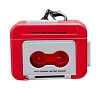Gramigg Retro-Style 15s Voice Recorder Keychain Portable Sound Message For Travel Bags & Car Decor Easy Carry Keychain