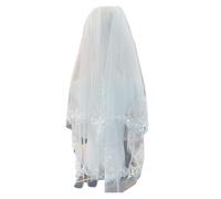 Gramigg Seethrough Sheer Wedding Veils With Hair Comb Tulle Head Veils For And Beach Ceremony Dressingup Props Headpiece