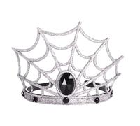 Gramigg Shimmering Powder Spiderwebs Queen Headband Masquerade Headpiece For Theme Party And Halloween