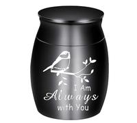 Gramigg Simple Casket Ashes Jar Vessel Ashes Casket For Pet Urn Carving Memorial Small Jar Urn Container Container For Human