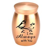 Gramigg Simple Casket Ashes Jar Vessel Ashes Casket For Pet Urn Carving Memorial Small Jar Urn Container Container For Human