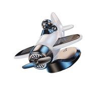 Gramigg Solar Aircraft Car Accessory Sunlight-Powered Dynamic Rotation Tool-Free Setup For Indoor/Outdoor Vehicle Solar Car Accessory Planes Spinner