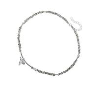 Gramigg Stylish Bird Pendant Necklace With Crystal Detailing Versatile Length Neck Chain For Daily Outfits Women Accessories Minimalist Neck Chain