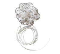 Gramigg Stylish Pendant Necklace Jewelry Beautiful Necklace With Shimmering Embellishments Flower Decorated Neck Adornment