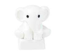Gramigg Unique Little Elephant Keycap For Mechanical Keyboards Cartoon Animal Resin Keycap Perfectly For Customization