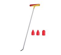 Gramigg Upgrades Car Dents Repair Tool 90/180 Degree Angles Pry Rod Simple To Use Auto Dents Fixer For Easy Auto Body Restoration Bodywork Pry