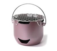 Gramigg Windproof Small Camping Grills Small Carbon Stove BBQ Portable Charcoal for Outdoor Cooking Family Gathering Portable Charcoal Surrounding Teas Cooker Stove with