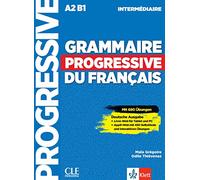 Grammaire progressive du français – Intermediate – German ed. – Student book + Audio-CD + Online