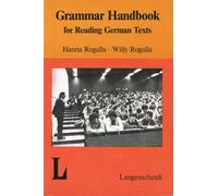 Grammar Handbook for Reading German Texts