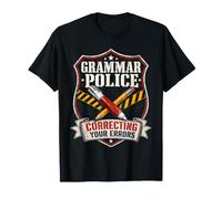 Grammar Police Correcting Your Errors English T-Shirt