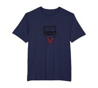 Grammar Police: Protect and Correct Language Enthusiasts T-Shirt, Men's Big and Tall, Navy, 6X Tall