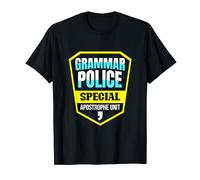 Grammar Police Special Apostrophe Unit Costume Teachers T-Shirt