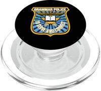 Grammar Police To Serve And Correct English Language Teacher PopSockets PopGrip for MagSafe