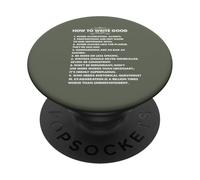 Grammar Pun English Language Fun Teacher Principle PopSockets Adhesive PopGrip