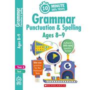 Grammar, Punctuation and Spelling tests for ages 8-9: Improve skills and track progress