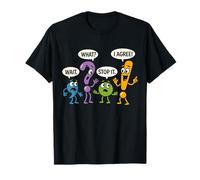 Grammar Punctuation Wait What Stop it I Agree Funny Teacher T-Shirt
