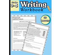 Grammar Workbook Grade 5, Writing Skills Workbook, Ages 9-12, 20 Days of Writing Practice for Home Educators and Classroom Teachers