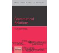 Grammatical Relations