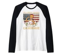 Grammie Like A Normal Grandma Only More Awesome Grandma Raglan Baseball Tee