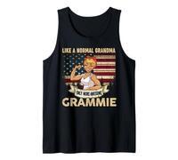 Grammie Like A Normal Grandma Only More Awesome Grandma Tank Top