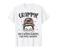 Grammie Like A Normal Grandma Only More Awesome Mother's Day T-Shirt
