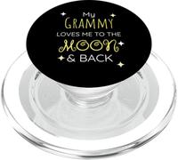 Grammie Loves Me To The Moon | Grandparent Grandchild Gift PopSockets PopGrip for MagSafe