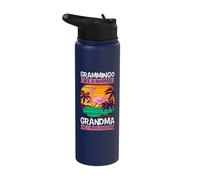 Grammingo Like A Normal Grandma Only More Awesome Stainless Steel Insulated Water Bottle